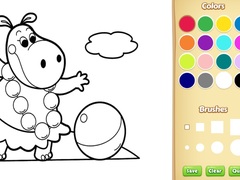 Jogo Baby Farm Animals Coloring Book for Kids