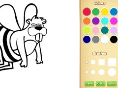 Jogo Funny Animal Coloring Book for Kids