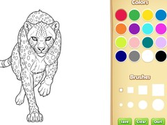 Jogo Wild Animals Coloring Book