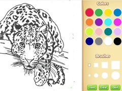 Jogo Realistic Animals Coloring Book for Kids