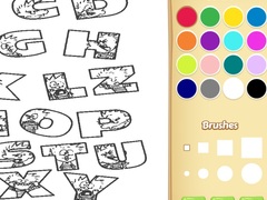 Jogo Alphabet Animal Coloring Book for Kids