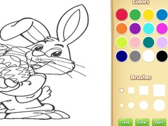 Jogo Easter Bunny Coloring Book for Kids