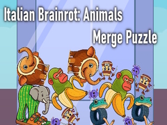 Jogo Italian Brainrot: Animals Merge Puzzle