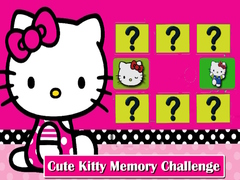 Jogo Cute Kitty Memory Challenge