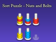 Jogo Sort Puzzle - Nuts and Bolts