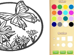 Jogo Butterfly Coloring Book For Kids