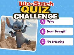 Jogo Lilo & Stitch Quiz Challenge
