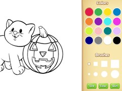 Jogo Halloween Coloring Book