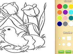Jogo Flowers Coloring Book For Kids
