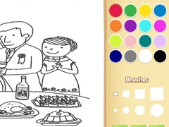 Jogo Wedding Coloring Book for Kids