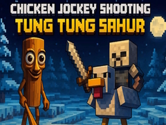 Jogo Chicken Jockey Shooting Tung Tung Sahur