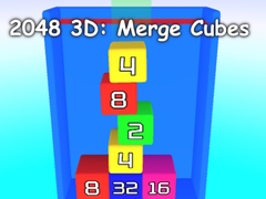 Jogo 2048 3D: Merge Cubes