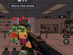 Jogo Pixel Combat: Zombies Strike