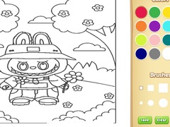 Jogo Labubu Coloring Book For Kids