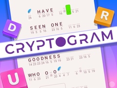 Jogo Cryptogram: Word Brain Puzzle