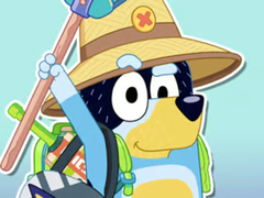 Jogo Jigsaw Puzzle: Bluey Happy Father's Day