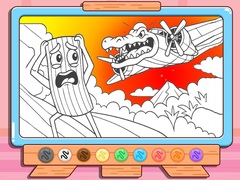 Jogo Coloring Book: Bombardino Crocodilo
