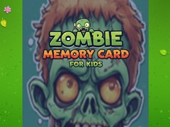Jogo Zombie Memory Card For Kids