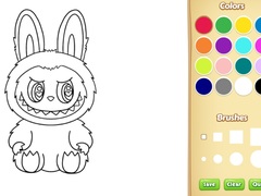 Jogo Labubu Coloring Book