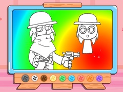 Jogo Coloring Book: Sprunki Tunner