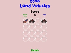 Jogo 2048 Land Vehicles