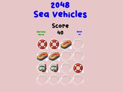 Jogo 2048 Sea Vehicles