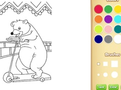 Jogo Circus Animals Coloring Book