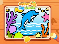 Jogo Color By Code: Dolphin