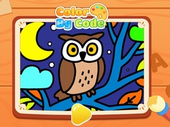 Jogo Color By Code: Night Owl