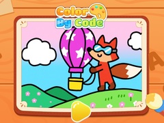 Jogo Color By Code: Hot Air Balloon