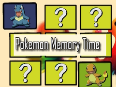 Jogo Pokemon Memory Time