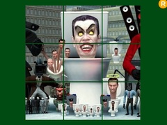 Jogo Skibidi Toilet Sliding Puzzle