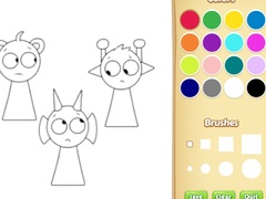 Jogo Sprunki Coloring Pages