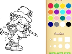 Jogo Clown Coloring Book For Adults