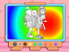 Jogo Coloring Book: Brainrot Animals Merge