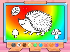 Jogo Coloring Book: Hedgehog
