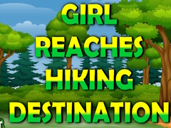 Jogo Girl Reaches Hiking Destination