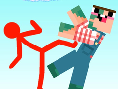 Jogo Red Stickman vs Craftmans