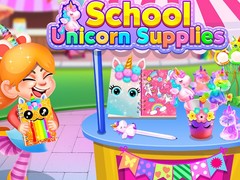 Jogo School Unicorn Supplies