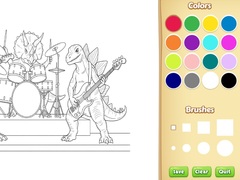 Jogo Dinosaur Coloring Book For Kids