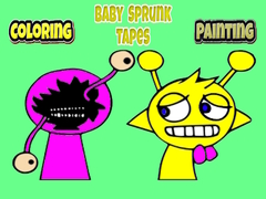 Jogo Coloring Baby Sprunk tapes Painting