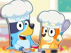 Jogo Jigsaw Puzzle: Bluey & Bingo Fancy Cooking