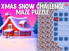 Jogo Xmas Snow Challenge Maze Puzzle