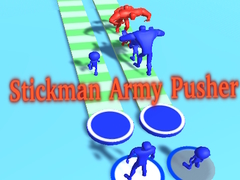Jogo Stickman Army Pusher