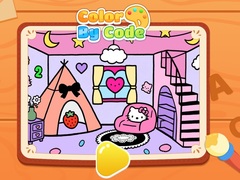 Jogo Color By Code: Hello Kitty Room Decor
