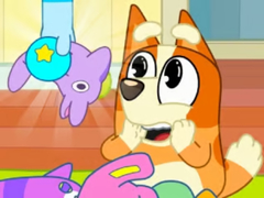 Jogo Jigsaw Puzzle: Bluey Toy Claw Machine
