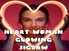 Jogo Heart Woman Glowing Jigsaw