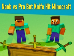 Jogo Noob vs Pro But Knife Hit Minecraft
