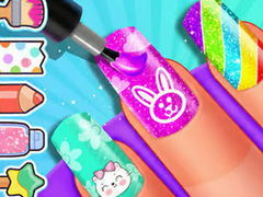 Jogo Coloring Book: Girls Nail Art Design