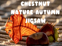 Jogo Chestnut Nature Autumn Jigsaw